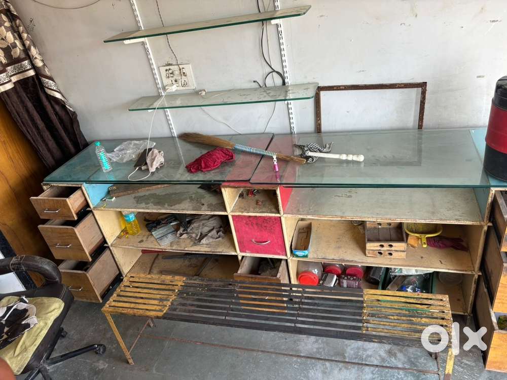 Shop counter 9 doors open and close automatic