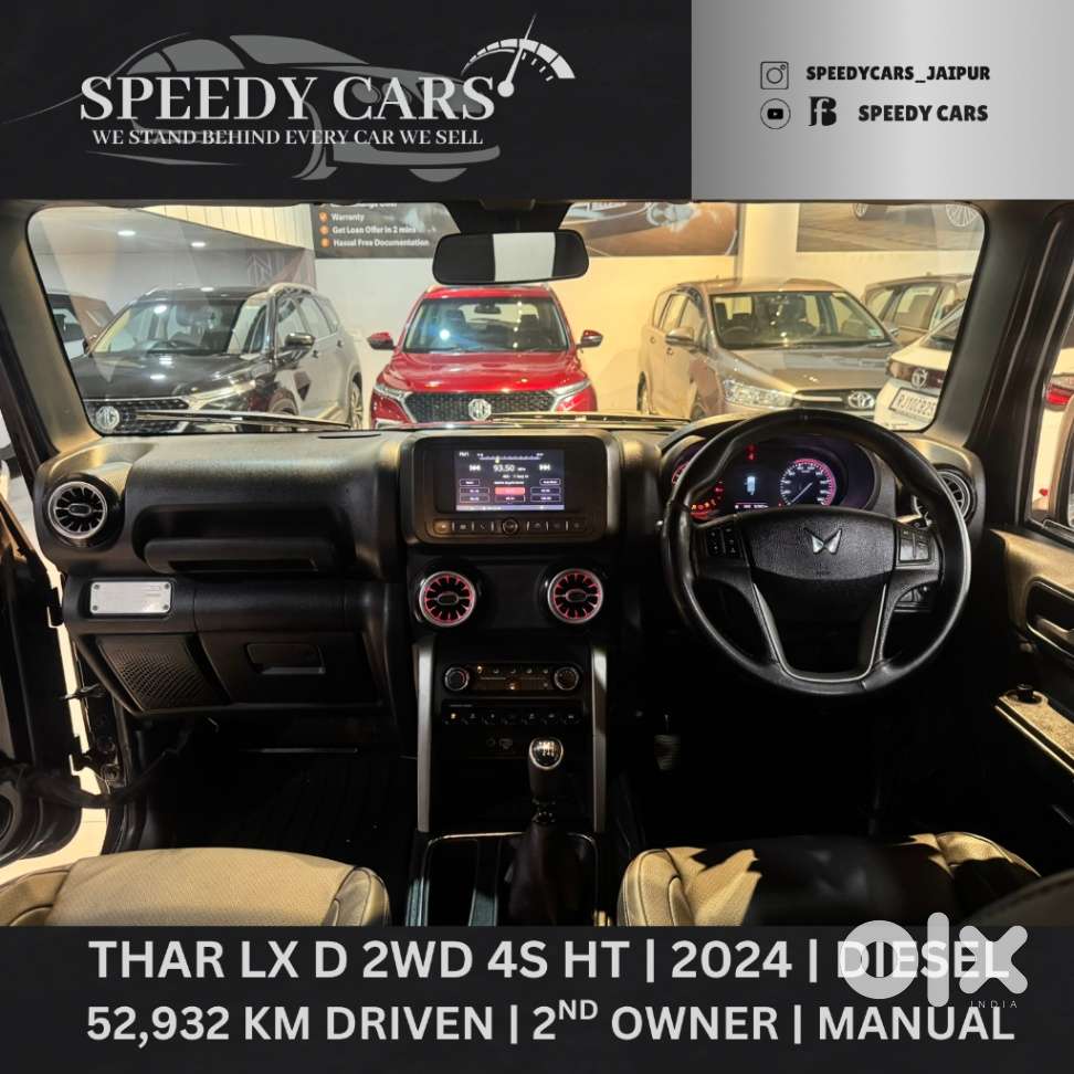 Mahindra Thar Lx Hard Top Diesel Mt Rwd, 2024, Diesel