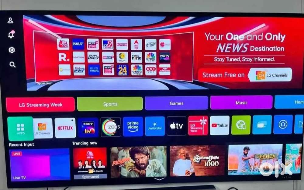 43 INCH ANDROID SMART TV FULLY HD 1080 PIXELS DISPLAY RESOLUTION