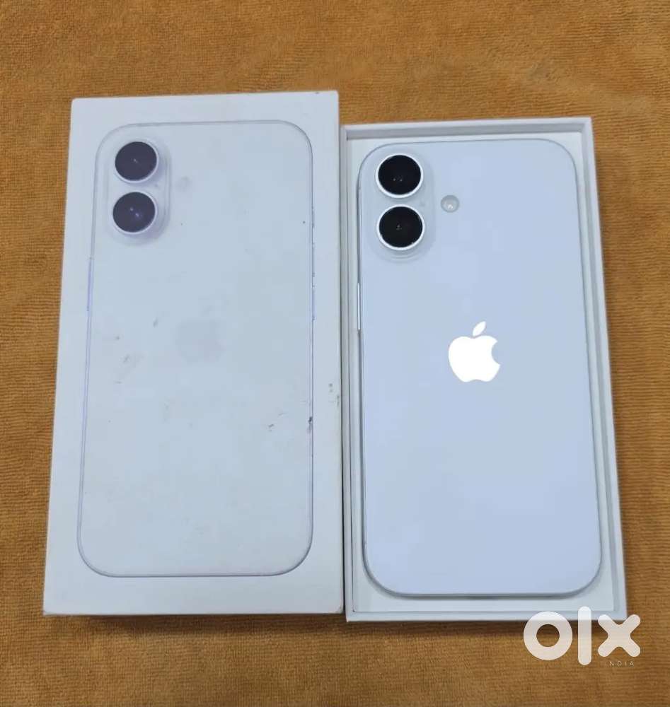 I PHONE 16 PLUS WHITE COLOUR 128GB MINT CONDITION IMMACULATE CONDITION