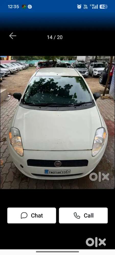 Fiat Grand Punto 2012 Petrol 50000 Km Driven