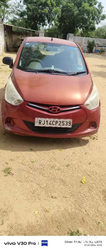 Hyundai Eon Lpg 2012 Puri Original Ladies Driven Car H  Ac Heater Ok H