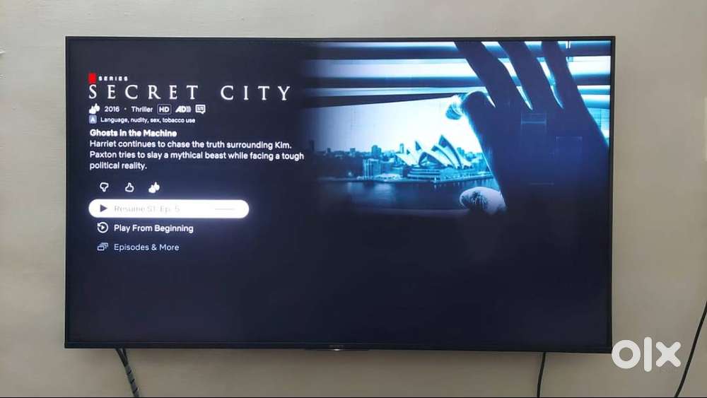 Sony Bravia 55” 4K UHD LED TV (Model: KD-55X8500F) Great