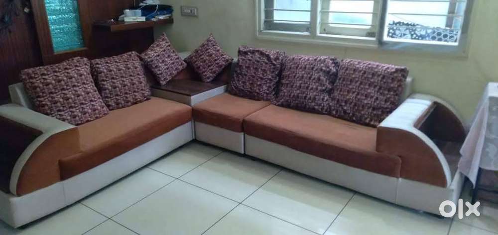 L shape sofa