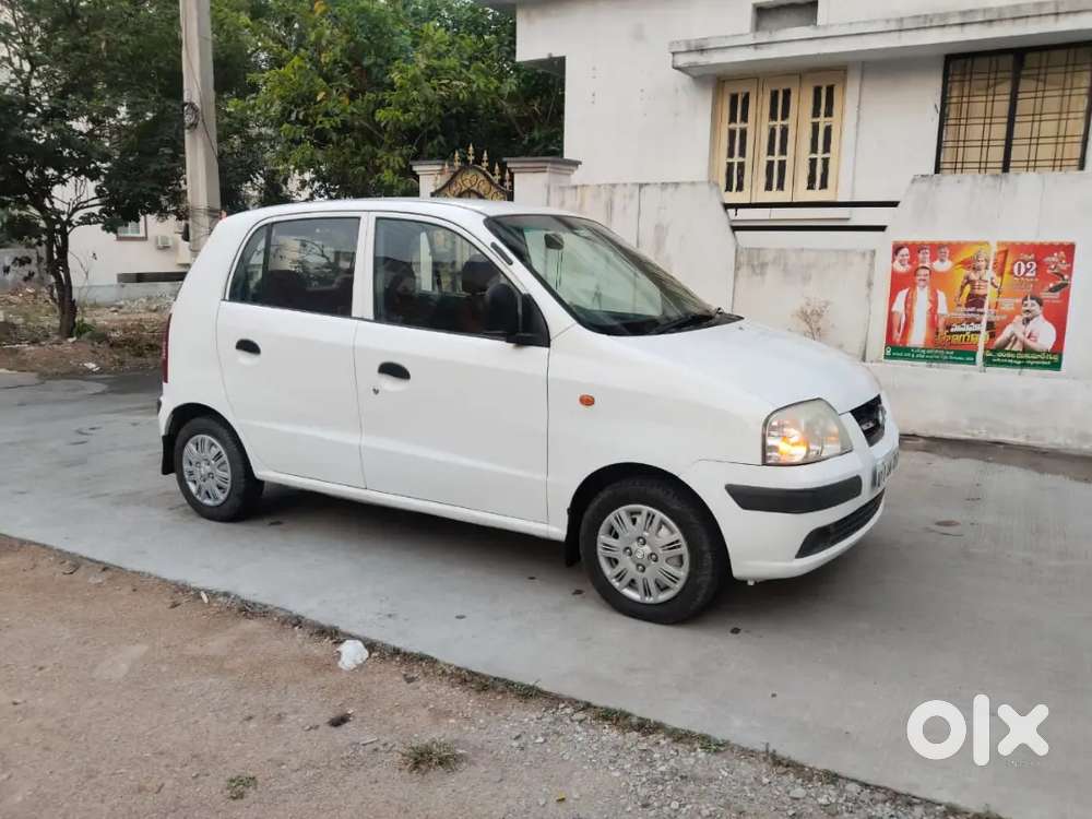 Santro Xing Gl 2008 Petrol , Noble White Colour