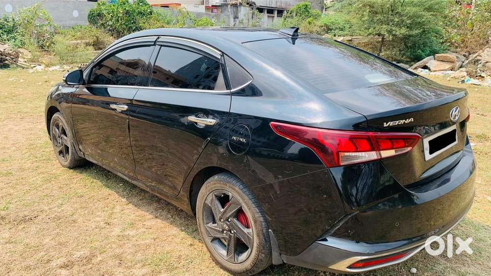 Hyundai Verna Sx 2021  Loaded  Black Beauty  Second Owner
