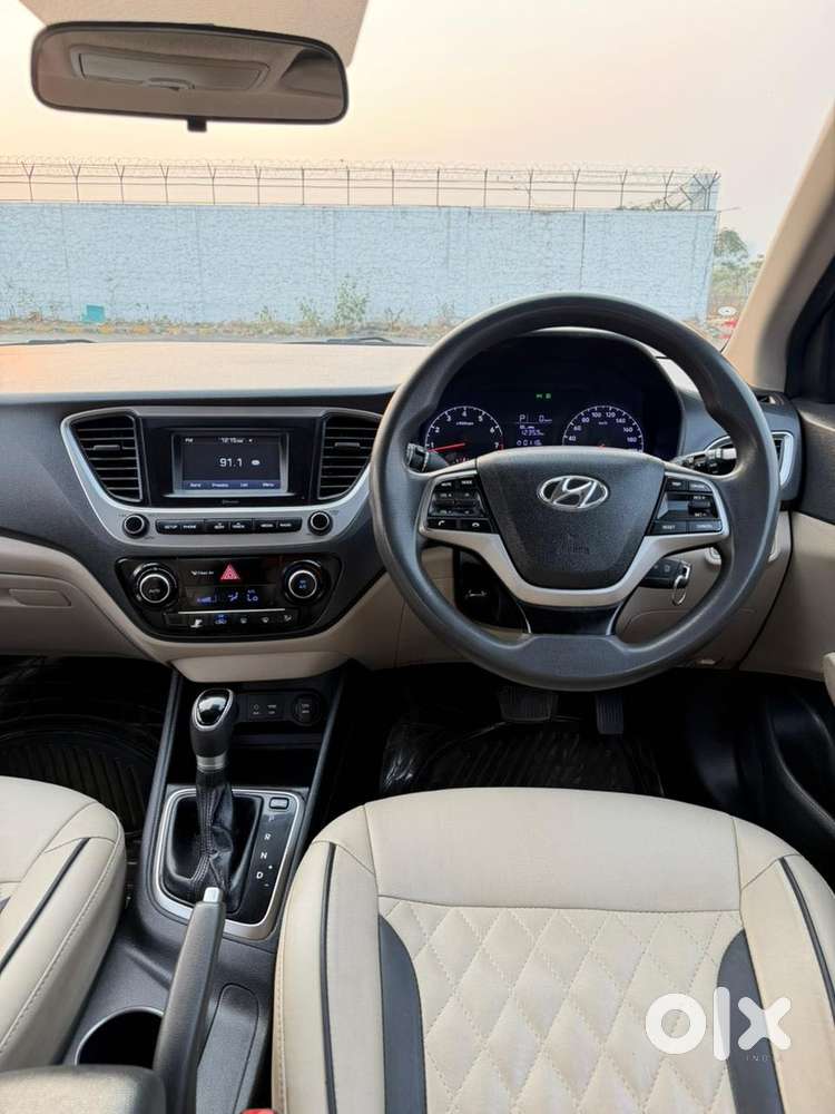 Hyundai Verna Ex 1.6 Vtvt At, 2017, Petrol