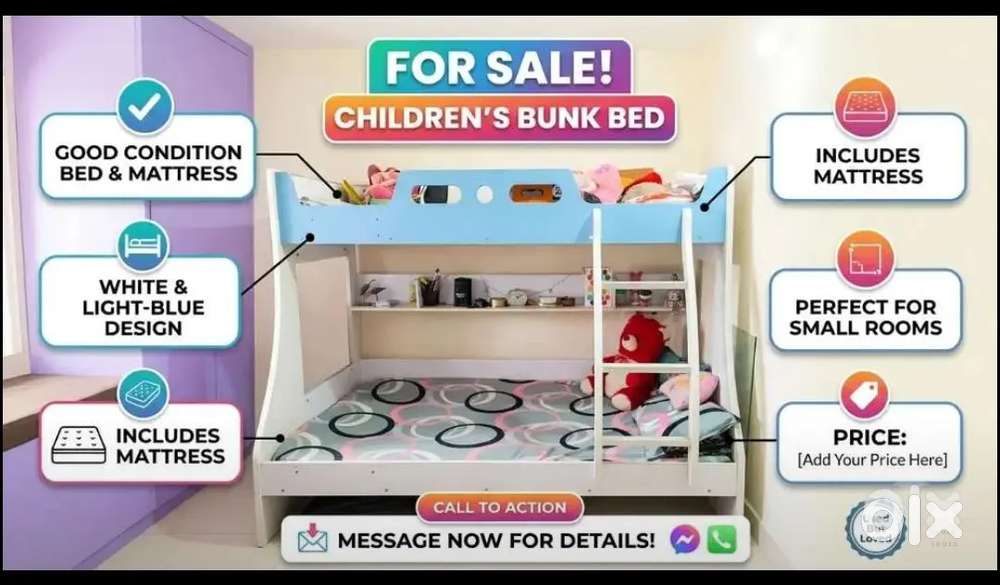 Children Bunk Bed excellent condition
