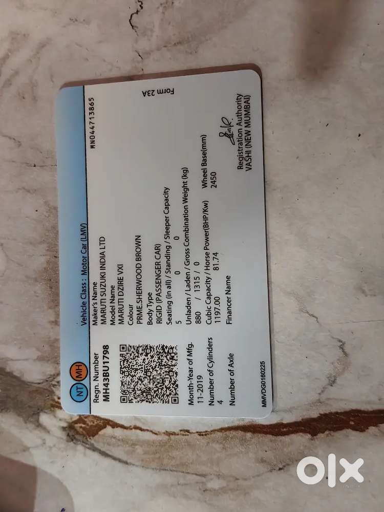 Maruti Suzuki Dzire 2020 Petrol Manual