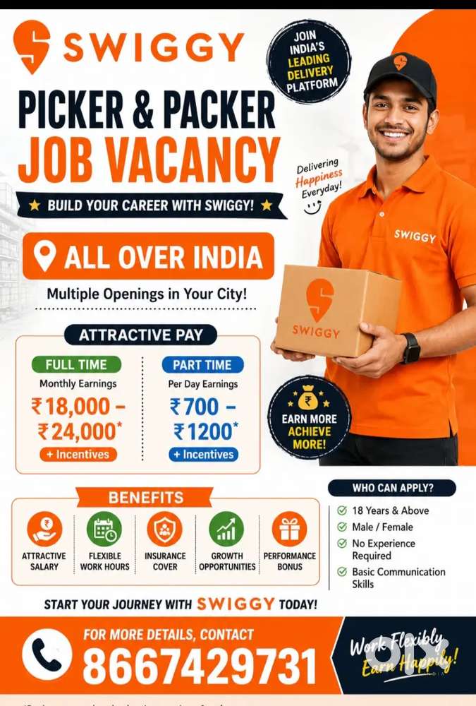 Pickers and Packer job vacancy