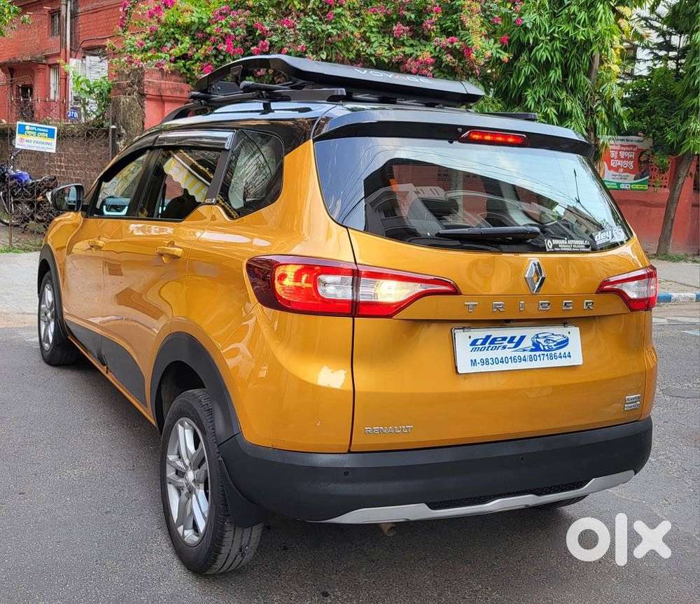 Renault Triber Rxz Easy-r Amt Dual Tone, 2021, Petrol