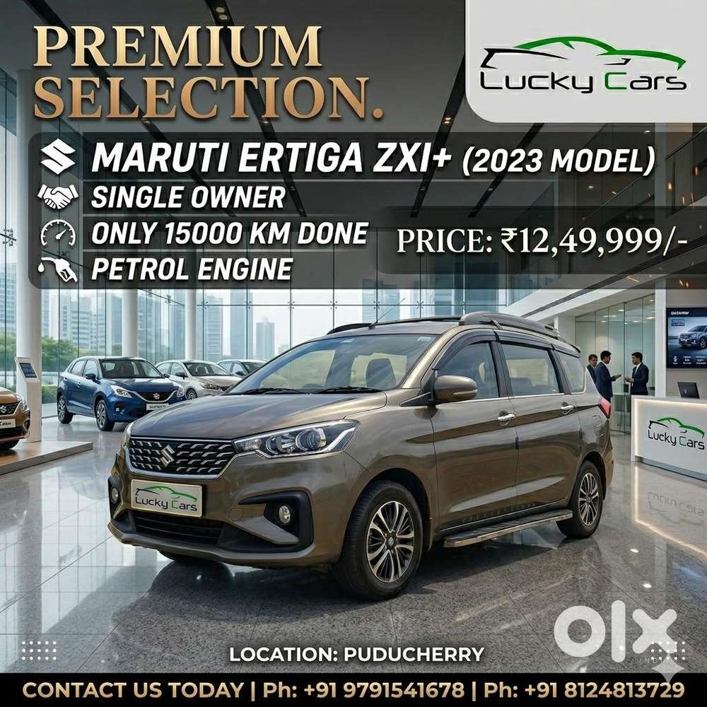Maruti Suzuki Ertiga 1.5 Zxi Plus Shvs, 2023, Petrol