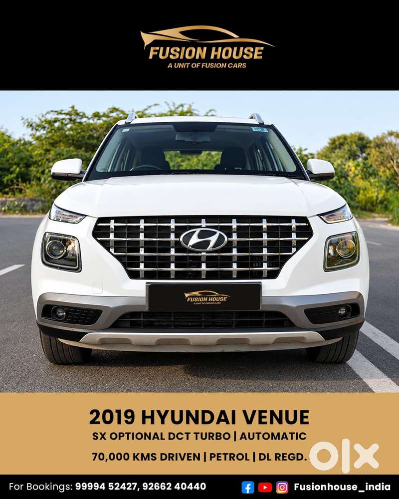 Hyundai Venue Sx Opt Turbo, 2019, Petrol