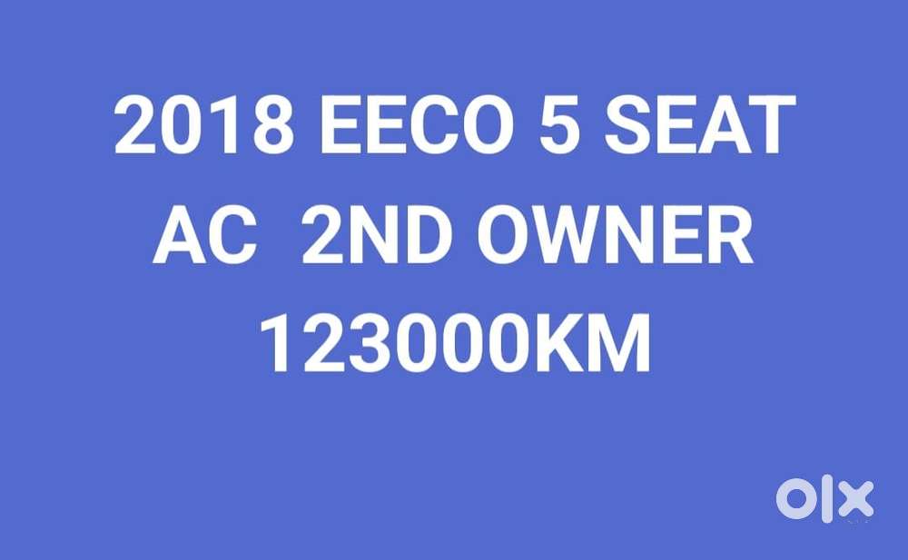 Maruti Suzuki Eeco 5 Str Ac (o), 2018, Petrol
