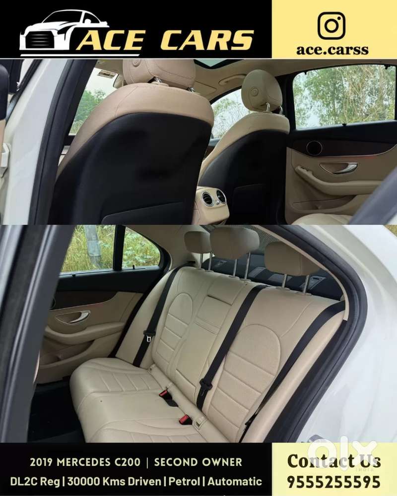 Mercedes-benz C-class C 200 Progressive, 2019, Petrol
