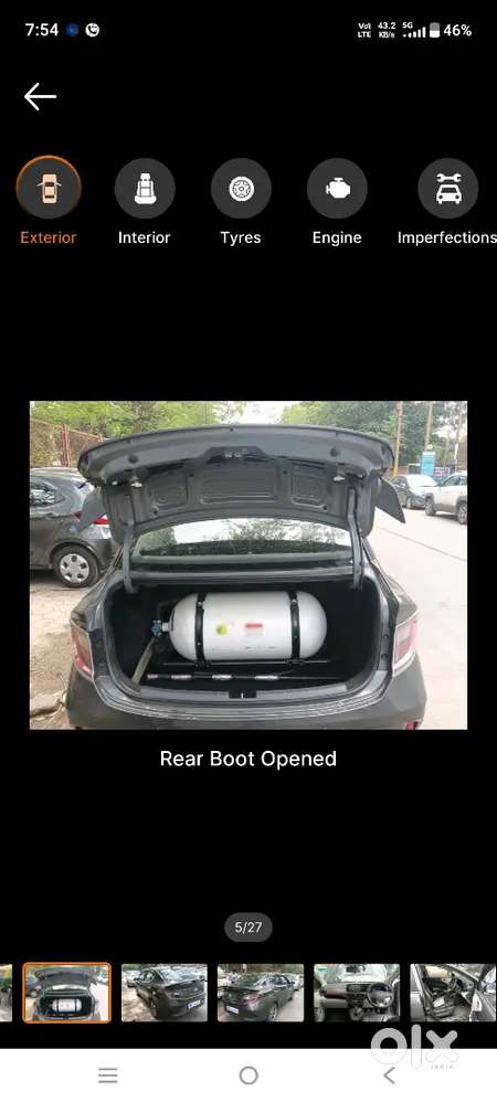 Top Model Hyundai Aura 2025 Cng & Hybrids 61000 Km Driven