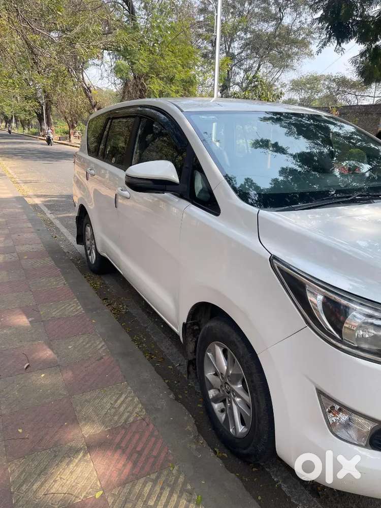 Toyota Innova Crysta White Colour 2019 Diesel Bsiv