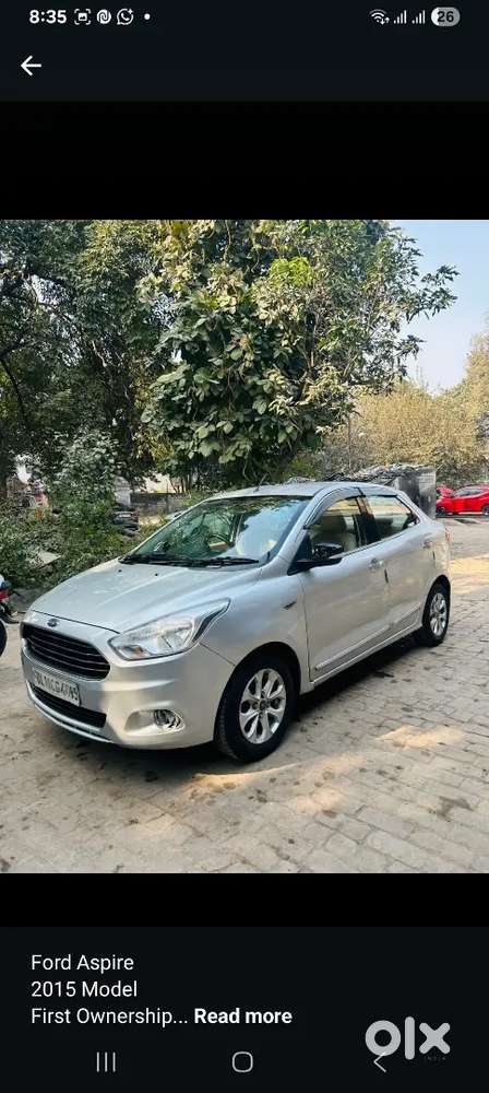 Ford Figo Aspire 2015 Petrol Well Maintained