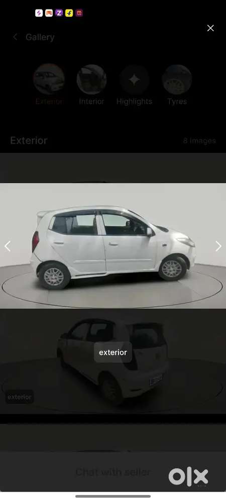 Hyundai I10 Cng + Petrol On Paper Cng