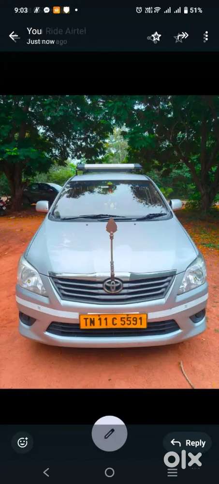 Toyota Innova 2013 Diesel 245000 Km Driven
