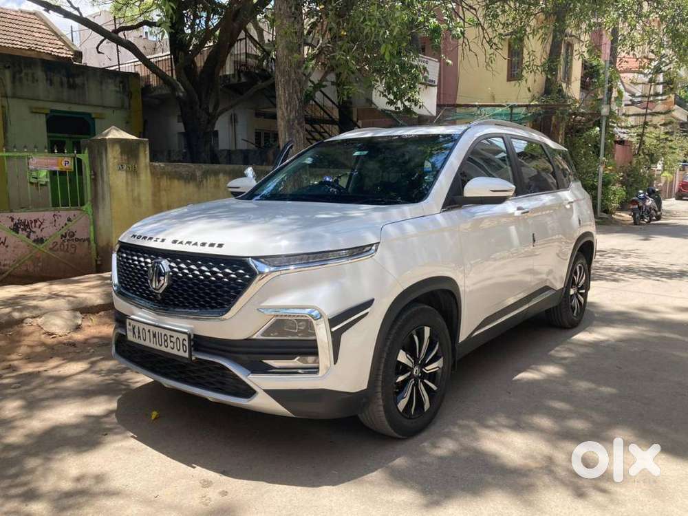 Single Owner 2020 (oct) Mg Hector Sharp 1.5 Dct Petrol Automatic White