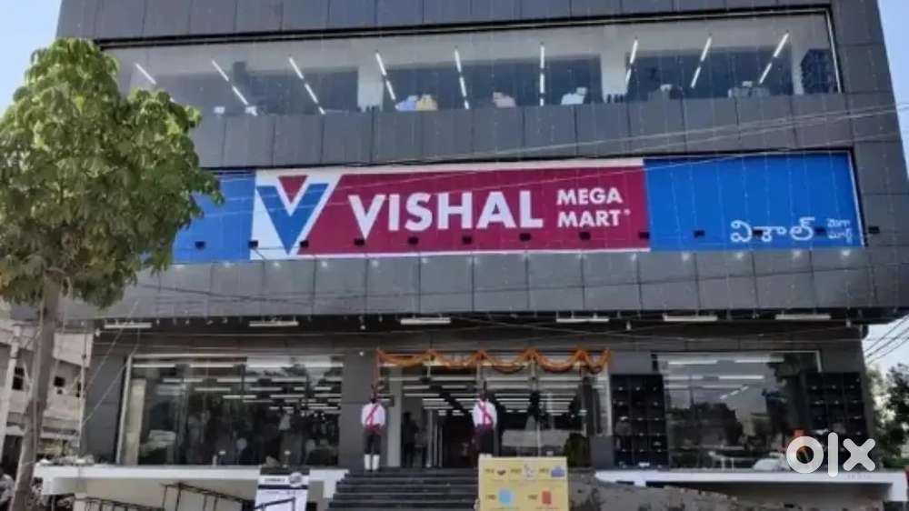 Vishal mega Mart urgent lead male female fressure new candidate 8th