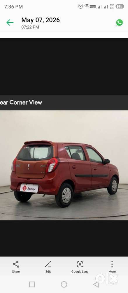 Maruti Suzuki Alto 800 2013 Petrol Well Maintained
