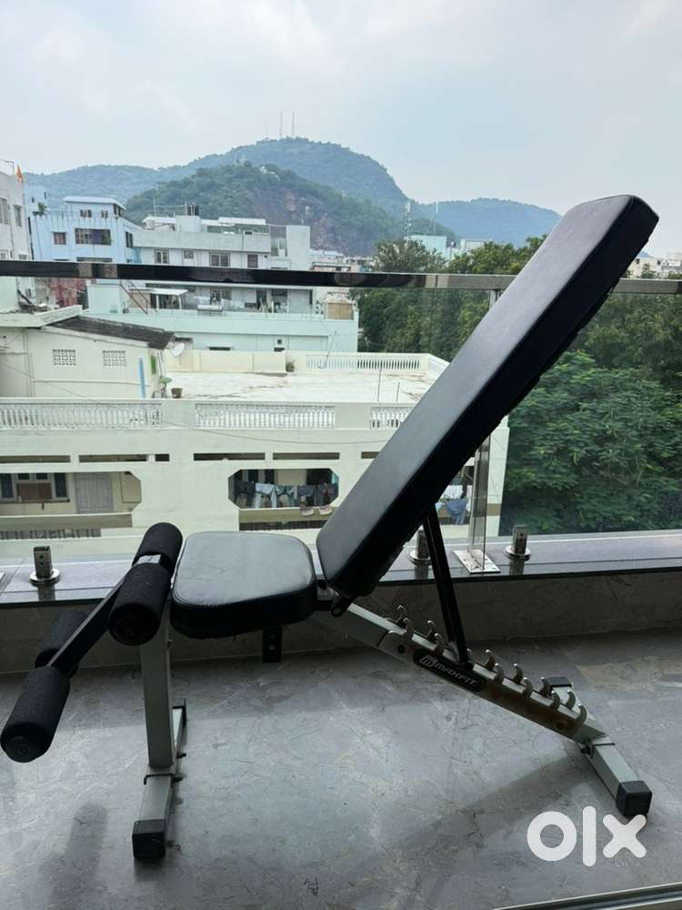 Maxfit Adjustable Workout Bench for Home Gym &ndash; Good Condition