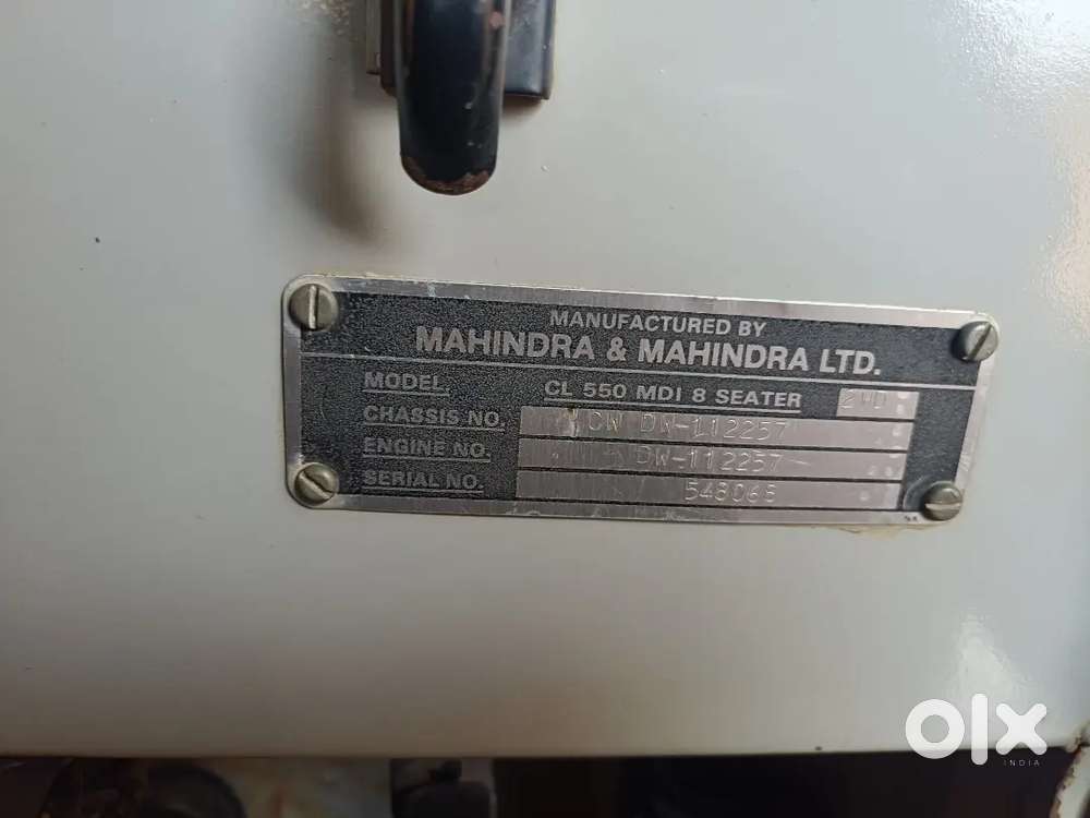 Mahindra Jeep Cl 550 1998