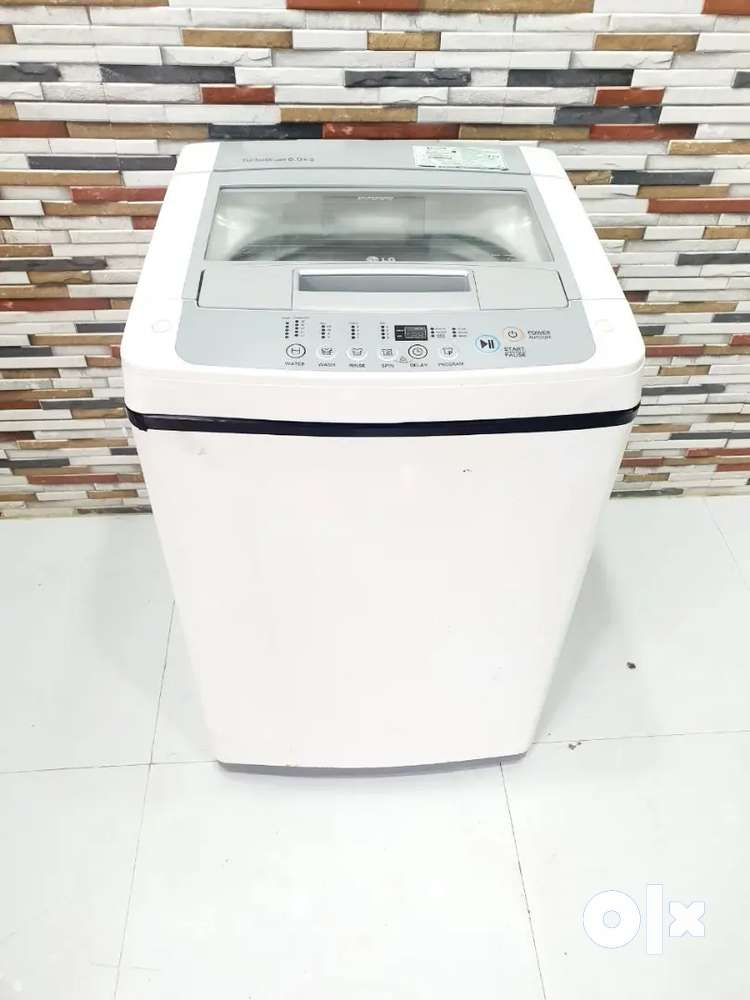 White LG 6.2kg top load washing machine fully automatic@yourchoiz ...