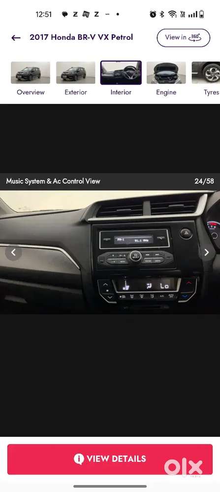 Honda Br-v 1.5 Petrol 2017