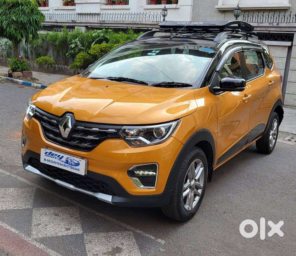 Renault Triber Rxz Easy-r Amt Dual Tone, 2021, Petrol