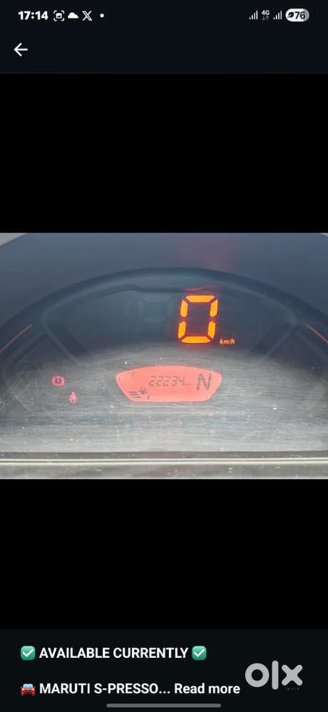 Maruti Suzuki S-presso Vxi O Amt, 2020, Petrol