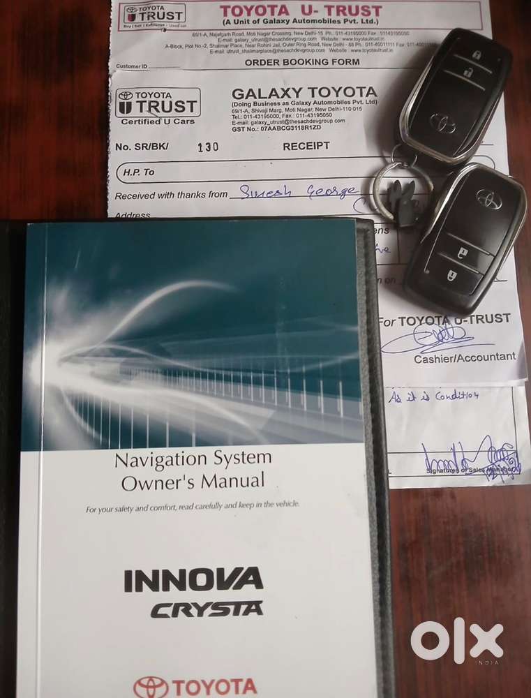Innova Crysta 2.8 Zx Automatic 2017