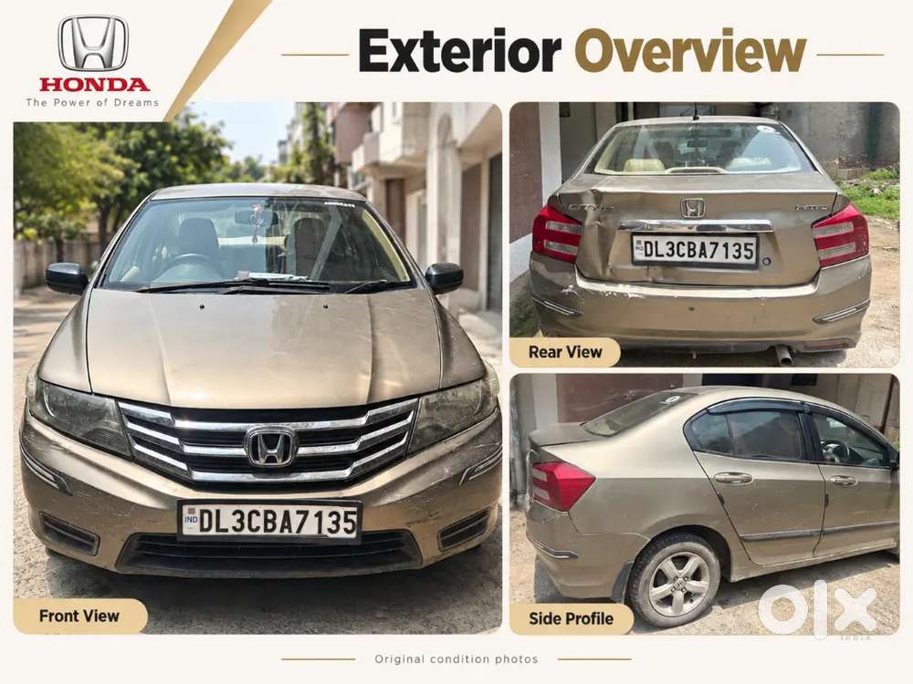 2012 Honda City 1.5 I-vtec Manual | Delhi Rc 2027 | ₹2 Lakh Negotiable