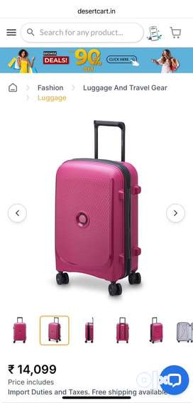 Olx suitcases for sale online