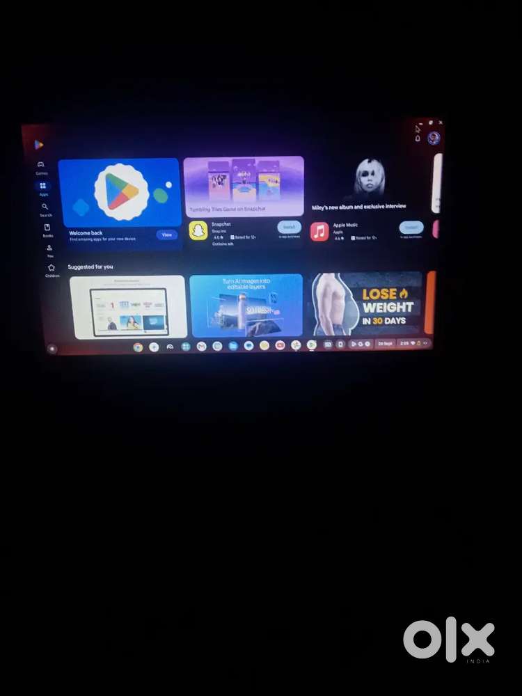 ''HP chromebook for sell'' with charger