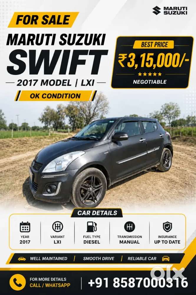 Maruti Suzuki Swift Vdi 2017