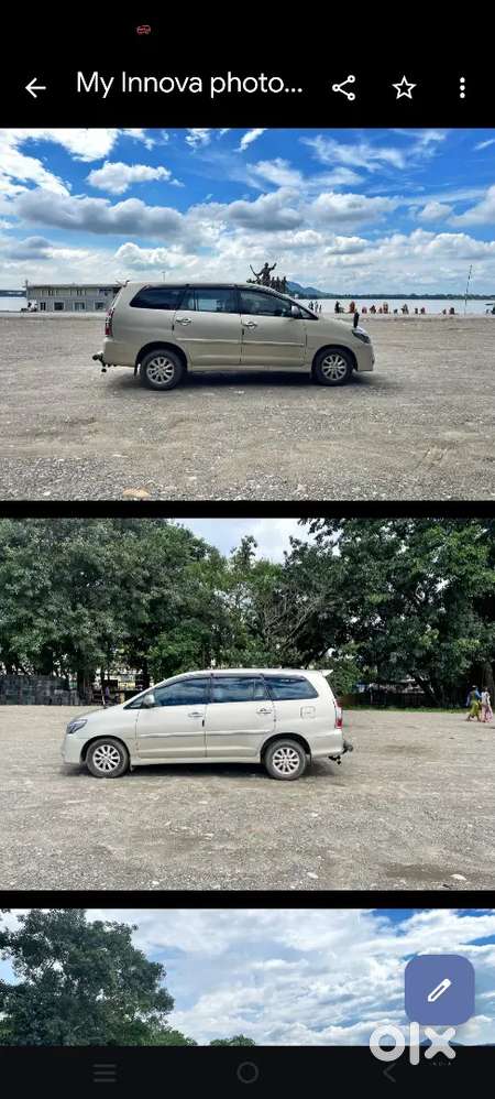 Toyota Innova Diesel 7 Str 2013 Model