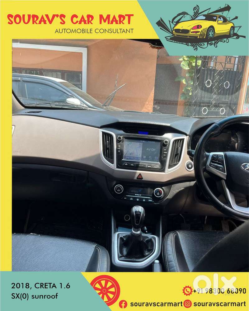 Hyundai Creta 1.6 Sx Plus, 2018, Petrol