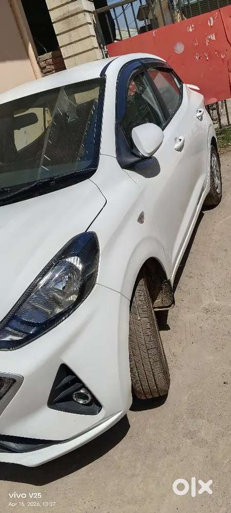 Hyundai Aura Cng+petrol 2021  2nd Owner  Well Maintained