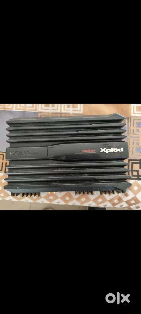 sony car amplifier jbl 1200 watt woofer with box