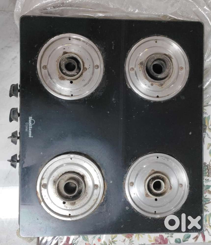 4 burner gas chulha