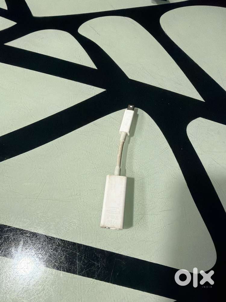 Thunder bolt to ethernet cable for mackbooks