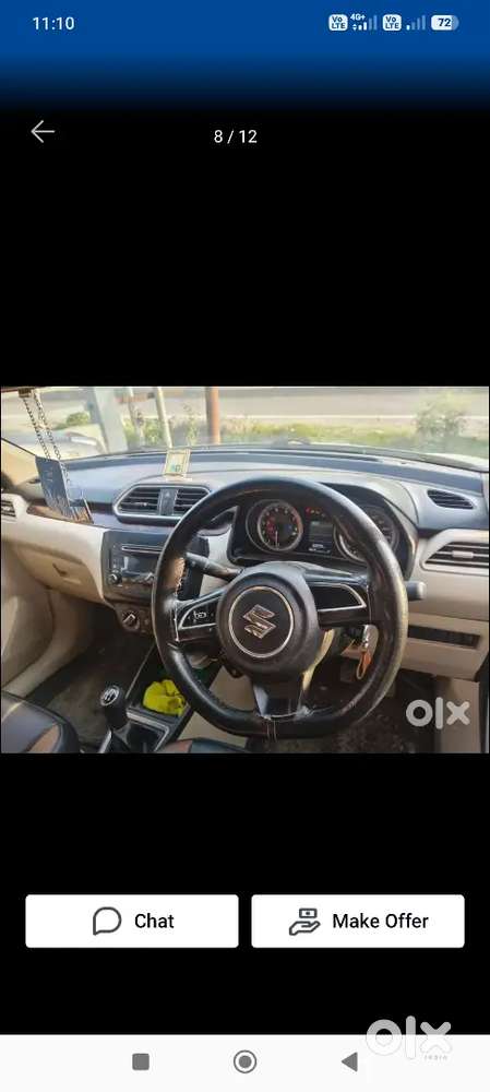 Maruti Suzuki Dzire 2018 Petrol Well Maintained