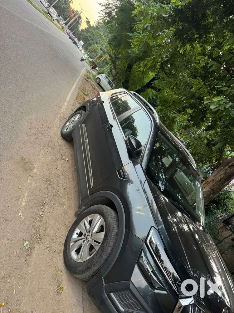 Chandigarh Number Black Skoda Kushaq 2025 Petrol 12261 Km Driven