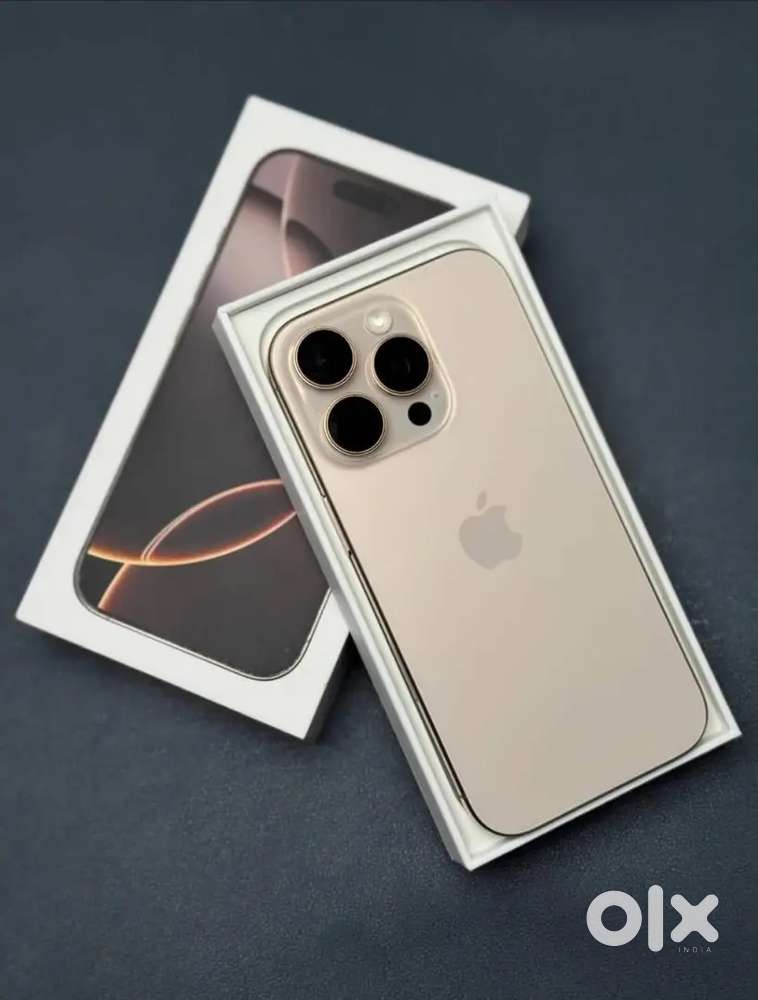 IPHONE 16 PRO MAX DESERT TITANIUM 256GB WITH EXCELLENT CONDITION