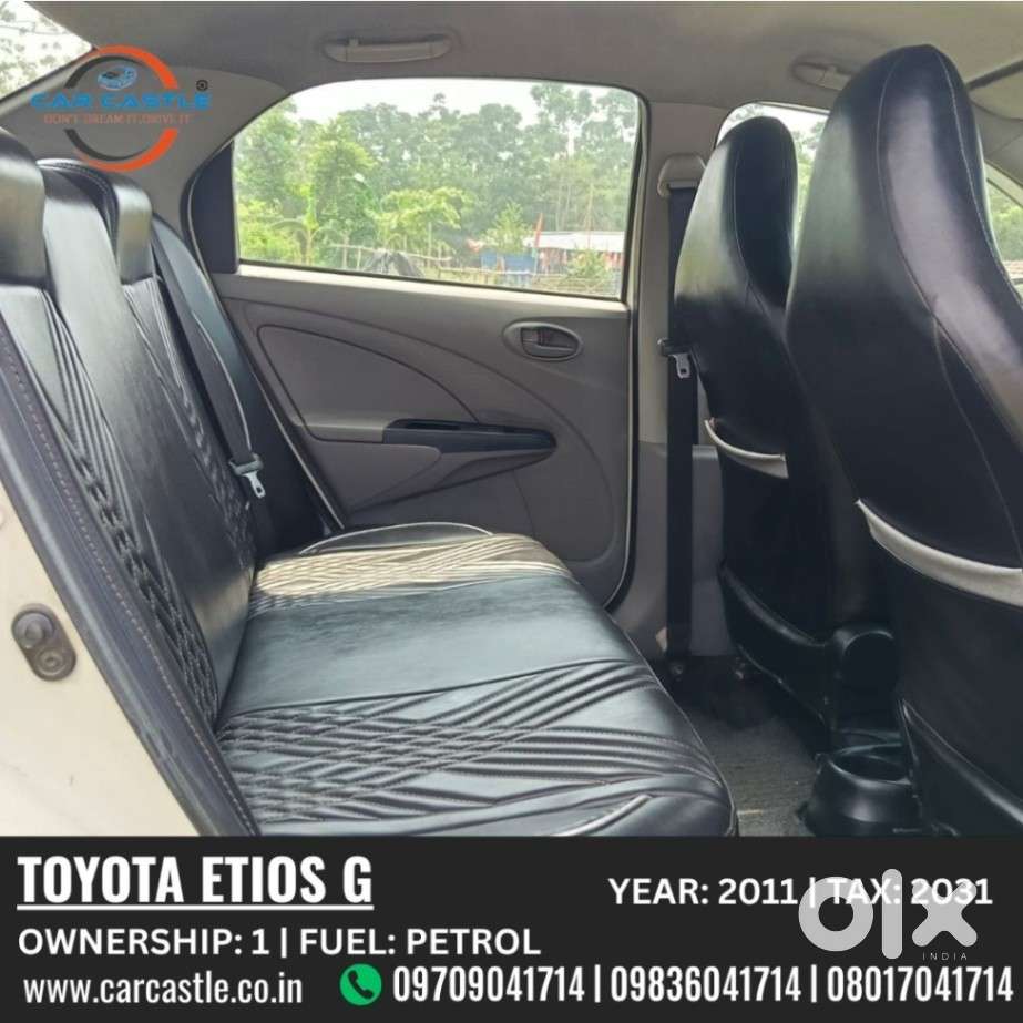 Toyota Etios 2010-2012 G, 2011, Petrol