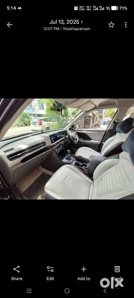 Hyundai Creta Facelift 2025 Petrol 3996 Km Driven