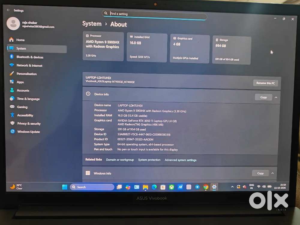 ASUS LAPTOP Premium Laptop